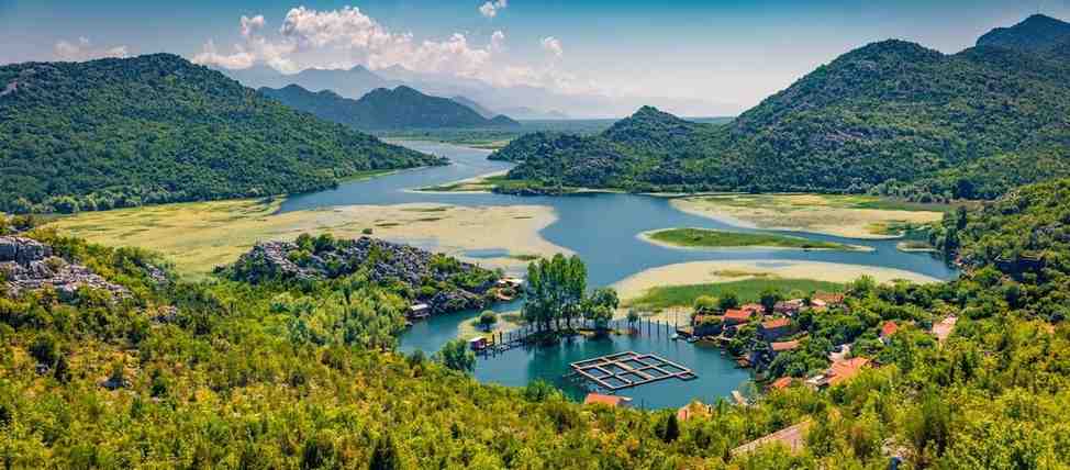 Lake Shkodra and the Surrounding Villages