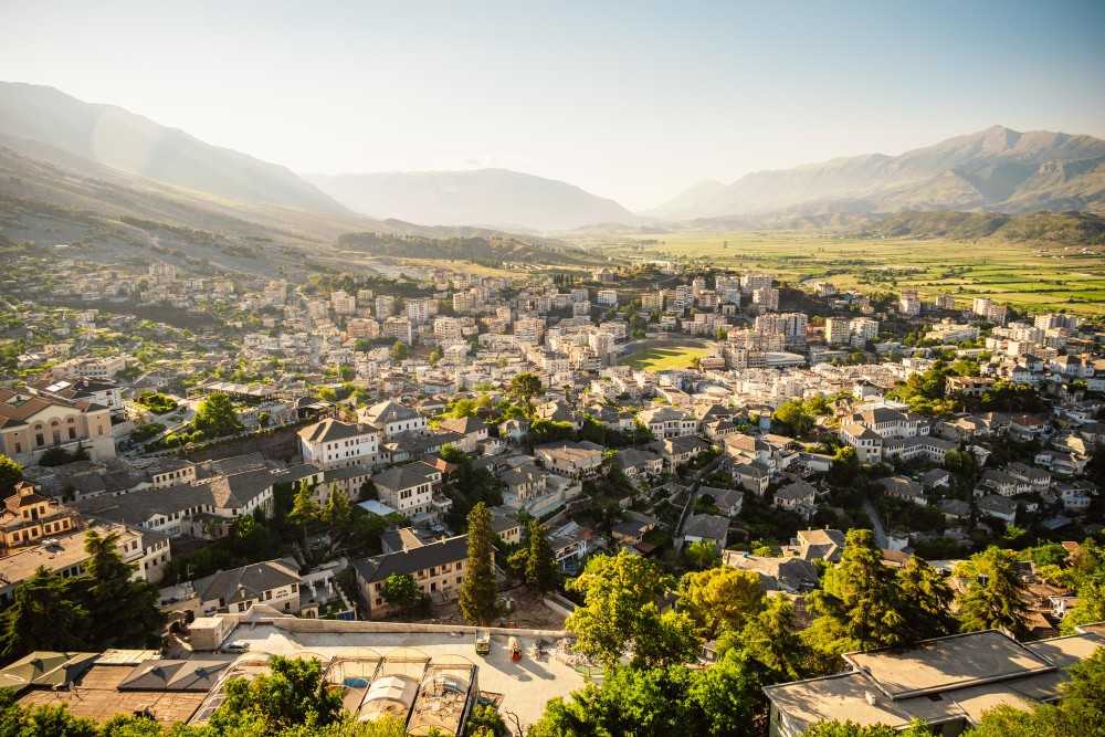 Gjirokaster, car trip to Gjirokaster, renting a car in Albania